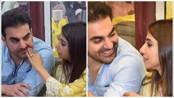 Video: અરબાઝ ખાને જાહેરમાં પત્ની શૂરા ખાન પર લૂંટાવ્યો પ્રેમ, ફેન્સ બોલ્યા - પૈસા હોય તો...