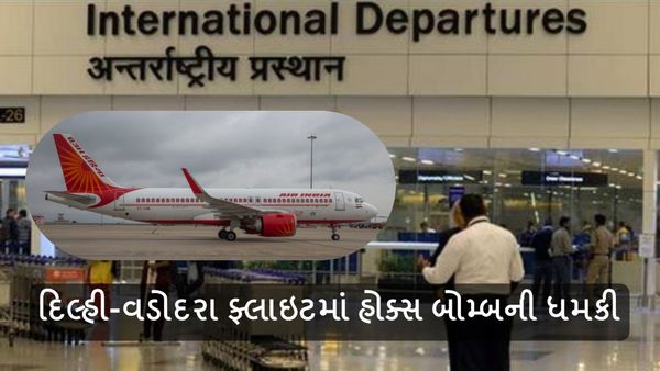 Vadodara: દિલ્હી-વડોદરા ફ્લાઇટમાં હોક્સ બોમ્બની ધમકી, IGI એરપોર્ટ પર ખળભળાટ