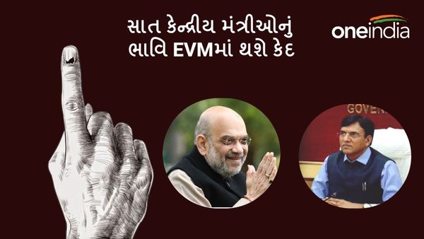 આ કેન્દ્રીય મંત્રીઓનું ભાવિ EVMમાં થશે કેદ, જાણો યાદી