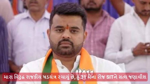 Prajwal Revanna video: મારા વિરુદ્ધ રાજકીય ષડયંત્ર રચાયું છે, હું 31 મેના રોજ SITને સત્ય જણાવીશ
