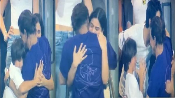 KKR ફાઈનલ જીતતા રડવા લાગી સુહાના ખાન, આર્યન-અબરામ પણ પપ્પા શાહરુખને ભેટ્યા, Video વાયરલ