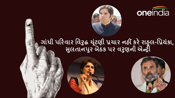 Lok sabha Election 2024: પરિવાર વિરુદ્ધ ચૂંટણી પ્રચાર નહીં કરે રાહુલ-પ્રિયંકા,સુલતાનપુર બેઠક પર વરુણની એન્ટ્રી