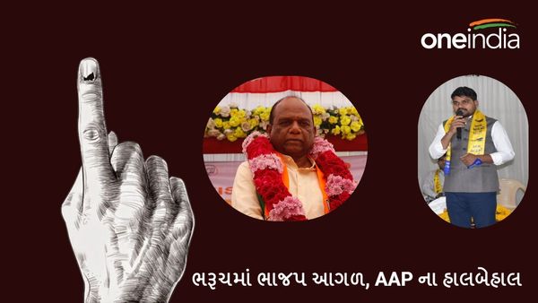Lok Sabha Election Results: ભરૂચમાં ભાજપ આગળ, AAP ના હાલબેહાલ