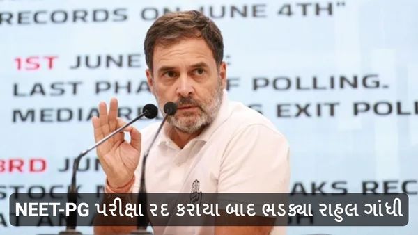 NEET-PG પરીક્ષા સ્થગિત કરાયા બાદ ભડક્યા રાહુલ ગાંધી, PM મોદી વિશે કહી આ વાત
