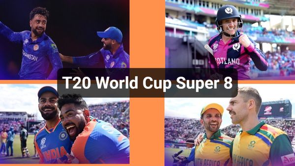 T20 World Cup Super 8 : ટી20 વિશ્વ કપમાં સુપર 8 માટે 4 ટીમ ફાઇનલ, બાકીના 4 માટે રસાકસી