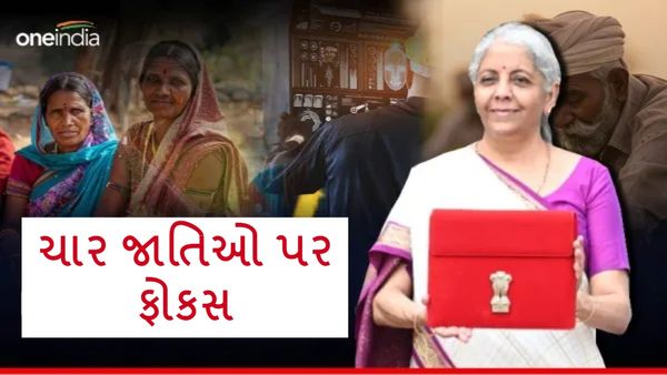 Budget 2024: મોદી સરકારના ત્રીજા કાર્યકાળનું પહેલું બજેટ, 4 જાતિઓ માટે મોટી જાહેરાત