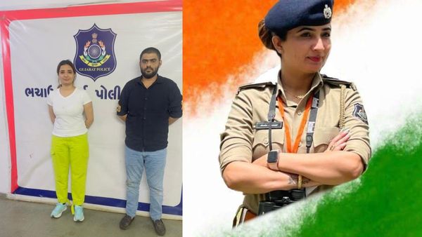 કારમાં CID મહિલા કોસ્ટેબલ નિતા ચૌધરી દારૂની મહેફીલ માણતા ઝડપાઇ, પોલીસથી બચવા બુટેલગરે પર ચડાવી થાર