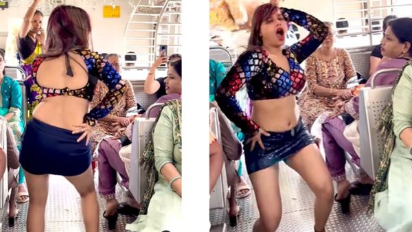 Video : મુંબઈ લોકલમાં યુવતીનો અશ્લિલ ડાન્સ વાયરલ થયો, જુઓ વીડિયો