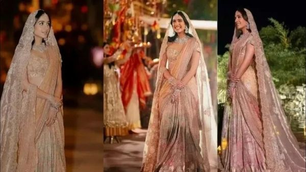 Anant Ambani Radhika Merchant Wedding: લગ્નમાં દોઢ કિલો સોના જડિત સાડી પહેરશે રાધિકા મર્ચન્ટ, જાણો ખાસિયત