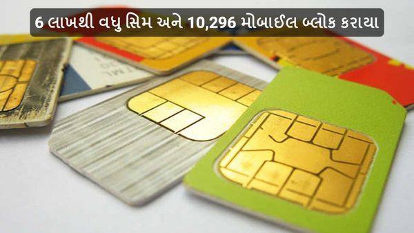 ગુજરાતના 6 લાખથી વધુ સિમ અને 10,296 મોબાઈલ બ્લોક કરાયા