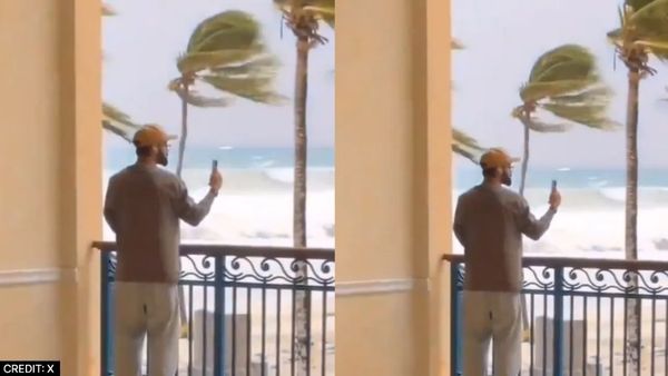 Virat Kohli Video: વિરાટ કોહલી વીડિયો કોલમાં અનુષ્કા શર્માને બાર્બાડોસનું તોફાન દેખાડતો જોવા મળ્યો, જુઓ વીડિયો