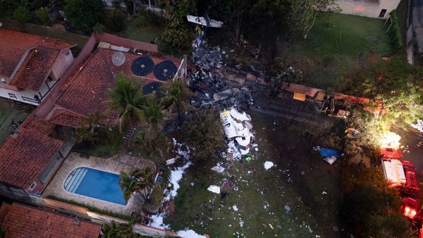 Brazil Plane Crash : Video : 62 લોકોના જીવ લેનારા પ્લેન ક્રેશનું રાઝ ખુલ્યુ, ડરાવનારો વીડિયો સામે આવ્યો