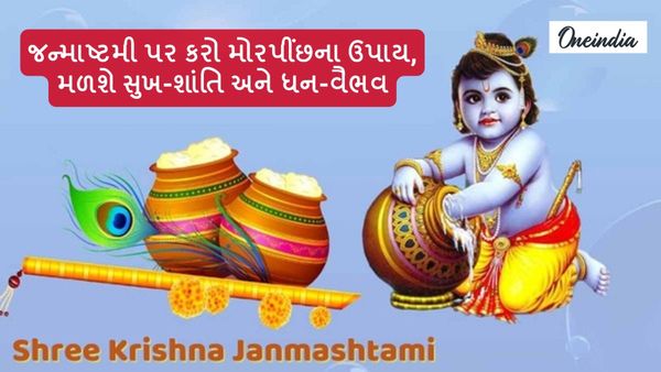 Janmashtami 2024: જન્માષ્ટમી પર કરો મોરપીંછના ઉપાય, મળશે સુખ-શાંતિ અને ધન-વૈભવ
