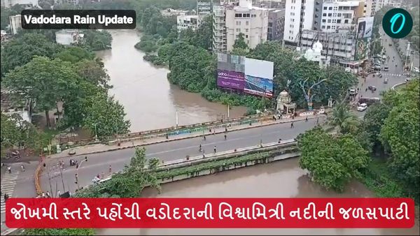 જોખમી સ્તરે પહોંચી વડોદરાની વિશ્વામિત્રી નદી અને આજવા ડેમની જળસપાટી, જાણો આંકડા