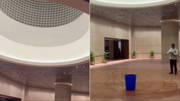 નવી સંસદમાં પાણી ટપકતા વિપક્ષનો કટાક્ષ, કહ્યું- બહાર પેપર લીક અને અંદર વોટર લીકેજ