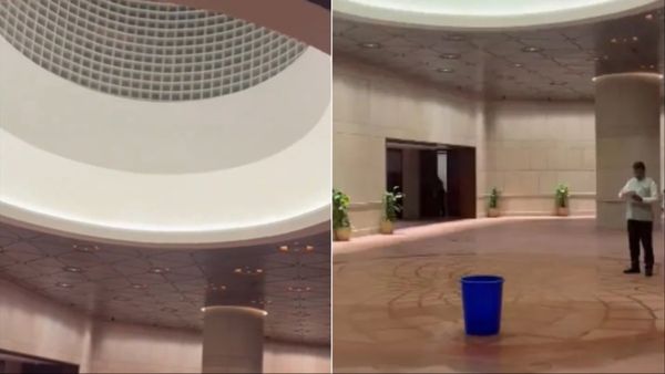 Water Leakage in Parliament : નવી સંસદમાં વરસાદનું પાણી કેમ ટપક્યુ? જાણો શું કહ્યું સરકારે?