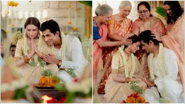 અદિતિ રાવ હૈદરી-સિદ્ધાર્થની લવ સ્ટોરીઃ પહેલા લગ્ન ફેલ, ડિવૉર્સ પછી આ રીતે પરવાન ચડ્યો કપલનો રોમાંસ