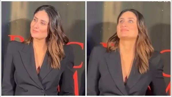 કરીના કપૂરે 'શાહિદ'નુ નામ સાંભળતા જ કેમેરા સામે બનાવ્યુ એવુ મોઢુ, વાયરલ થઈ રહ્યુ છે અભિનેત્રીનુ રિએક્શન