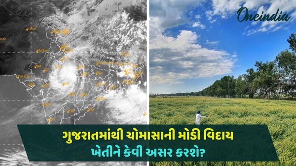 Monsoon : ગુજરાતમાંથી ચોમાસાની મોડી વિદાય ખેડૂતો માટે સારી કે નબળી? જાણો આમ થવા પાછળના કારણો