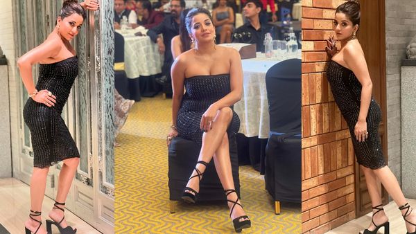 Monalisa : બ્લેક હોટ ઓફ સોલ્ડર ડ્રેસમાં એકદમ આગ લાગી રહી છે મોનાલિસા, વિશ્વાસ ન હોય તો જોઈ લો ફોટો