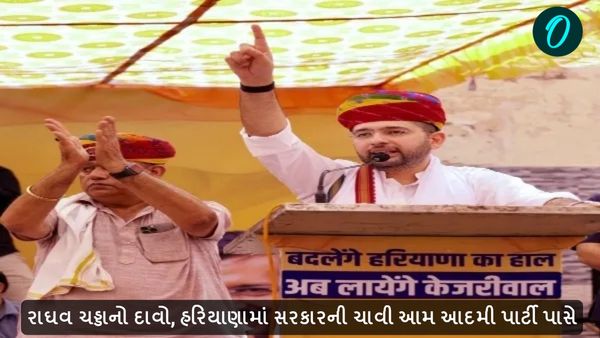 Haryana Assembly Election 2024: રાઘવ ચડ્ડાનો દાવો, હરિયાણામાં સરકારની ચાવી આમ આદમી પાર્ટી પાસે રહેશે