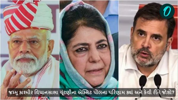 જમ્મુ કાશ્મીર વિધાનસાભા ચૂંટણીના એક્સિટ પોલના પરિણામ ક્યાં અને કેવી રીતે જોશો?