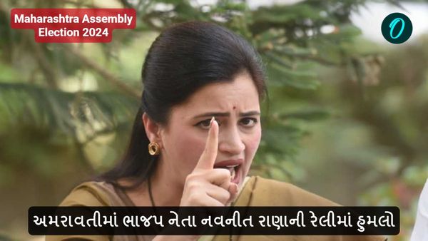 Maharashtra Assembly Election 2024: અમરાવતીમાં ભાજપ નેતા નવનીત રાણાની રેલીમાં હુમલો, સુરક્ષા પર ઉઠ્યા સવાલ
