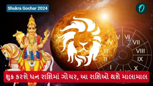Shukra Gochar 2024: શુક્ર કરશે ધન રાશિમાં ગોચર, આ રાશિઓ થશે માલામાલ