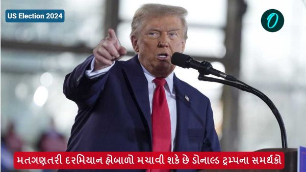 US Election 2024: મતગણતરી દરમિયાન હોબાળો મચાવી શકે છે ડોનાલ્ડ ટ્રમ્પના સમર્થકો