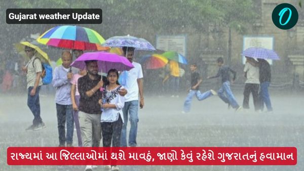 Gujarat weather Update: રાજ્યમાં આ જિલ્લાઓમાં થશે માવઠું, જાણો કેવું રહેશે ગુજરાતનું હવામાન