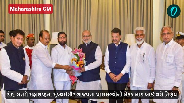 કોણ બનશે મહારાષ્ટ્રના મુખ્યમંત્રી? ભાજપના ધારાસભ્યોની બેઠક બાદ આજે થશે નિર્ણય