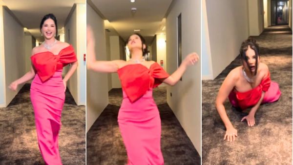 Sunny leone : હોટલમાં ચાલતા ચાલતા ગોથુ ખાઈ ગઈ સની લિયોની, વીડિયો સોશિયલ મીડિયા પર વાયરલ