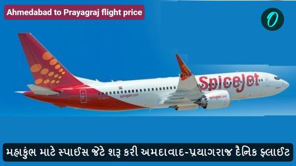 Ahmedabad to Prayagraj flight price: મહાકુંભ માટે સ્પાઈસ જેટે શરૂ કરી અમદાવાદ-પ્રયાગરાજ દૈનિક ફ્લાઈટ