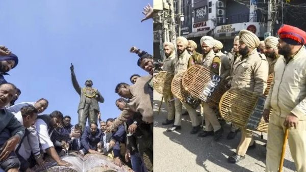 Punjab : અંબેડકર પ્રતિમાના અપમાન પર વિવાદ, ભાજપ-કોંગ્રેસે કેજરીવાલ પર ફેક દલિત પ્રેમનો આરોપ મુક્યો