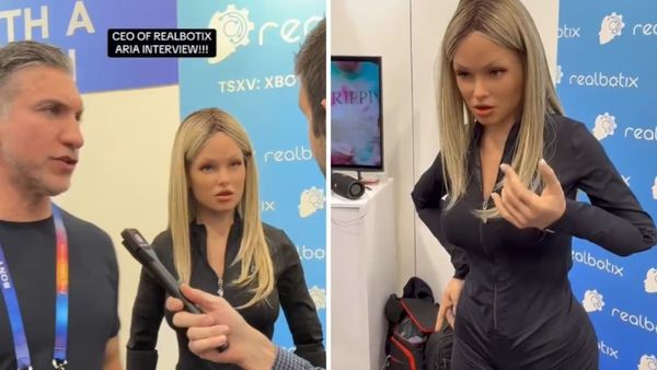 Aria AI Girlfriend : હોલિવૂડ હસીનાઓને ટક્કર આપે છે આ AI રોબોટ આરિયા, 1.5 કરોડ ખર્ચીને બનાવી શકો છો ગર્લફ્રેન્ડ