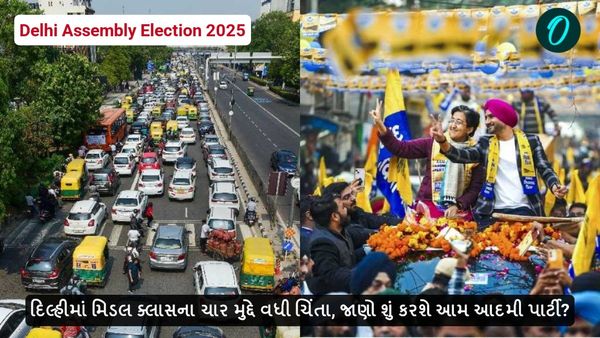 Delhi Assembly Election 2025: દિલ્હીમાં મિડલ ક્લાસના ચાર મુદ્દે વધી ચિંતા, જાણો શું કરશે આમ આદમી પાર્ટી?