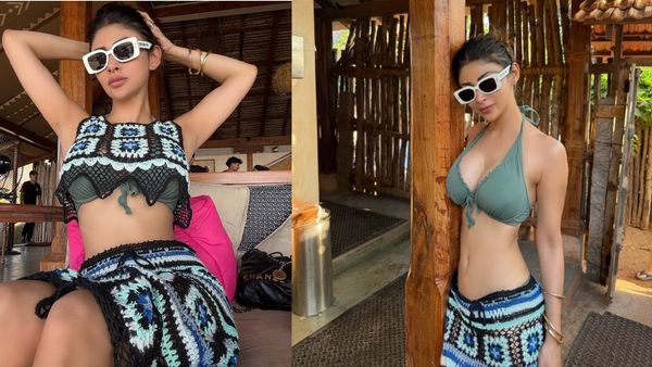 Mouni Roy Bikini : નવા વર્ષે બિકીની પહેરીને ચીલ કરતી જોવા મળી મૌની રોય, જુઓ ફોટો
