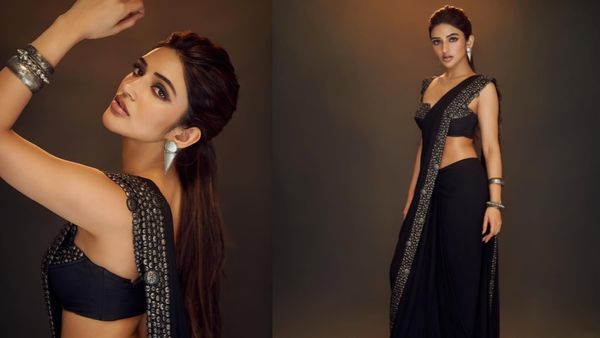 Sreeleela in black saree : બ્લેક સાડીમાં કમાલ લાગી રહી છે શ્રીલીલા, જુઓ લેટેસ્ટ ફોટો
