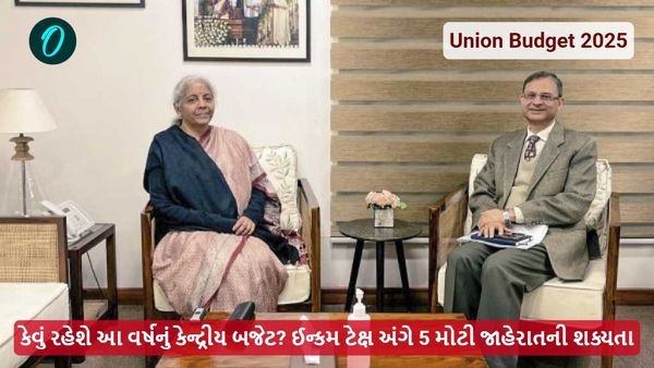Union Budget 2025: કેવું રહેશે આ વર્ષનું કેન્દ્રીય બજેટ? ઈન્કમ ટેક્ષ અંગે 5 મોટી જાહેરાતની શક્યતા