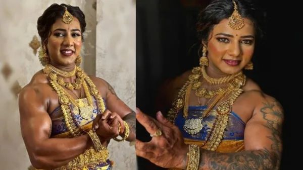 Body Builder Bride: કોણ છે આ બોડી બિલ્ડર દુલ્હન? જેણે વેડિંગ ડ્રેસમાં મસલ પાવર બતાવ્યો