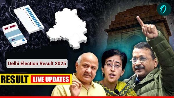 Delhi Election Result 2025: દિલ્હીમાં બનશે ભાજપની સરકાર? આપના દિગજ્જો પાછળ
