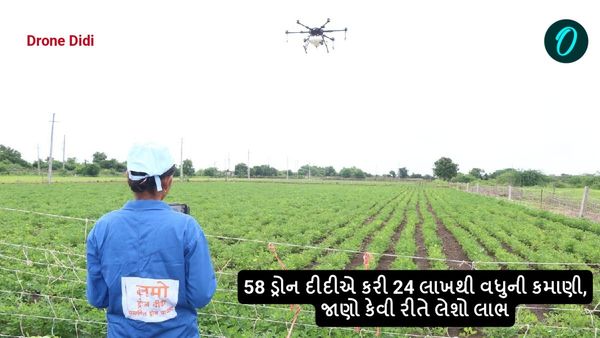 58 ડ્રોન દીદીએ કરી 24 લાખથી વધુની કમાણી, જાણો કેવી રીતે લેશો લાભ
