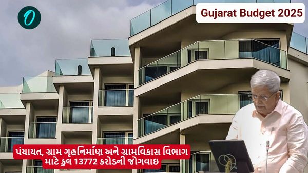 Gujarat Budget 2025: પંચાયત, ગ્રામ ગૃહનિર્માણ અને ગ્રામવિકાસ વિભાગ માટે કુલ 13772 કરોડની જોગવાઇ