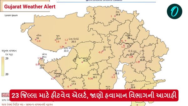 Gujarat Weather Alert: 23 જિલ્લા માટે હીટવેવ એલર્ટ, જાણો હવામાન વિભાગની આગાહી