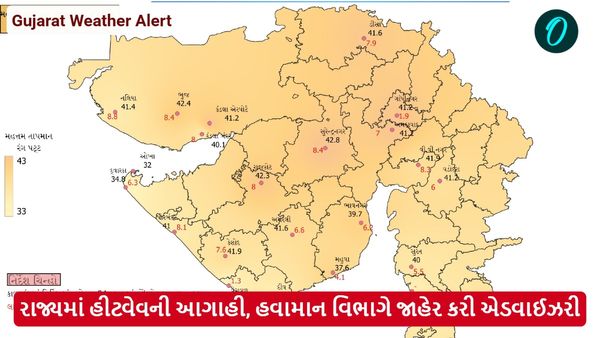 Gujarat Weather Alert: રાજ્યમાં હીટવેવની આગાહી, હવામાન વિભાગે જાહેર કરી એડવાઈઝરી
