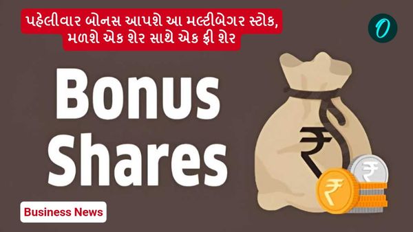 Business News: પહેલીવાર બોનસ આપશે આ મલ્ટીબેગર સ્ટોક, મળશે એક શેર સાથે એક ફ્રી શેર