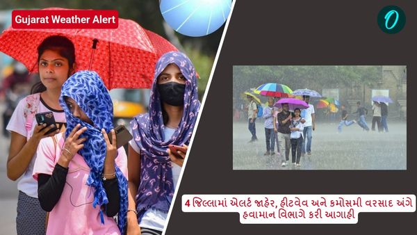 Gujarat Weather Alert: 4 જિલ્લામાં એલર્ટ જાહેર, હીટવેવ અને કમોસમી વરસાદ અંગે હવામાન વિભાગે કરી આગાહી