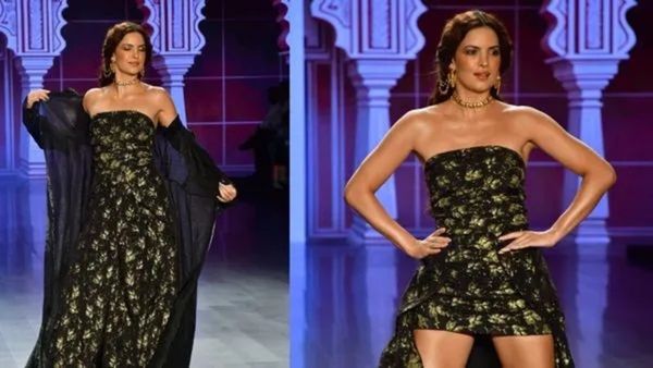 નતાશા સ્ટેનકોવિકે રેમ્પ વોક દરમિયાન ખોલ્યા સ્કર્ટના બટન, કથિત બોયફ્રેન્ડની પ્રતિક્રિયા જોઈને સૌ ચોંકી ગયા!