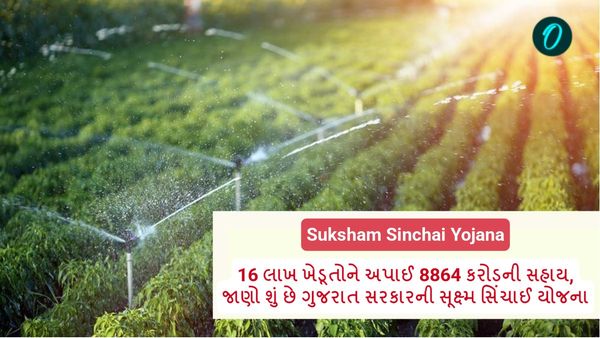 16 લાખ ખેડૂતોને અપાઈ 8864 કરોડની સહાય, જાણો શું છે ગુજરાત સરકારની સૂક્ષ્મ સિંચાઈ યોજના