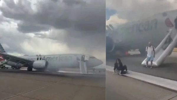 અમેરિકાના ડેનવર એરપોર્ટ પર ફ્લાઈટમાં ટેકઓફ પહેલા આગ લાગી, મોટી દુર્ઘટના ટળી